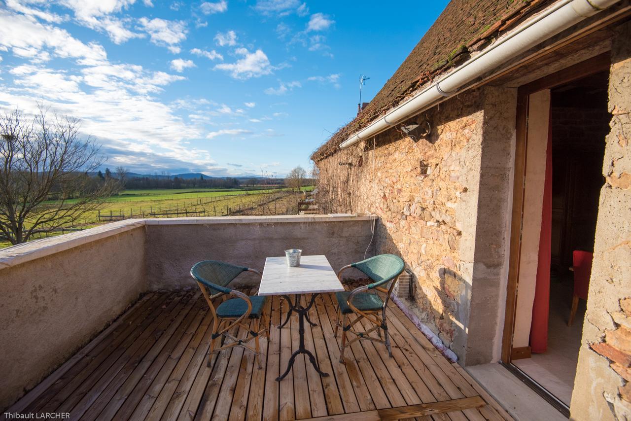 Ferme De Malo Bed & Breakfast Etrigny Exterior photo